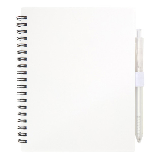 Niove Recycled PP JournalBook & Pen SKU - Hero