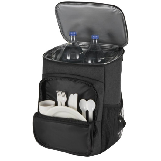 Tundra GRS RPET Picnic Cooler Backpack w/ Cutlery Set 20L SKU - Hero