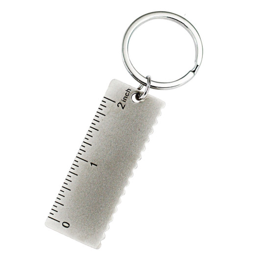 Label Key Rings Ruler Promotional Ruler Shaped Keyrings | Promotion Products
