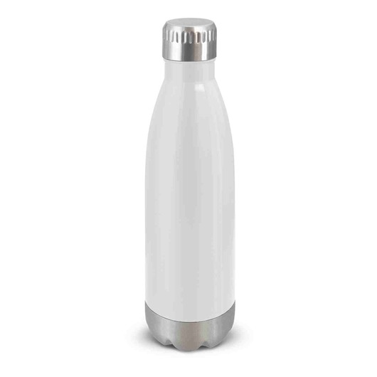 Caloundra metal drink bottles white