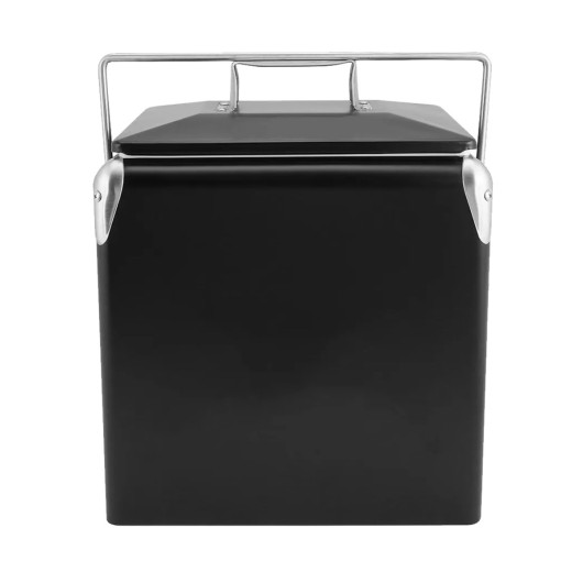 Retro Metal Ice Cooler Box 13L  CL007_4