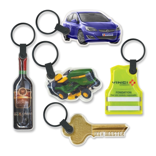 Star Flex Keyrings