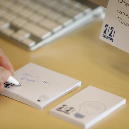 Logo Branded Sticky Notes 75mm x 75mm | Promotion Products