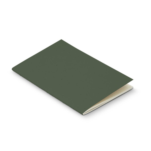 Terra Recycled Paper Soft Cover Notebook Olive