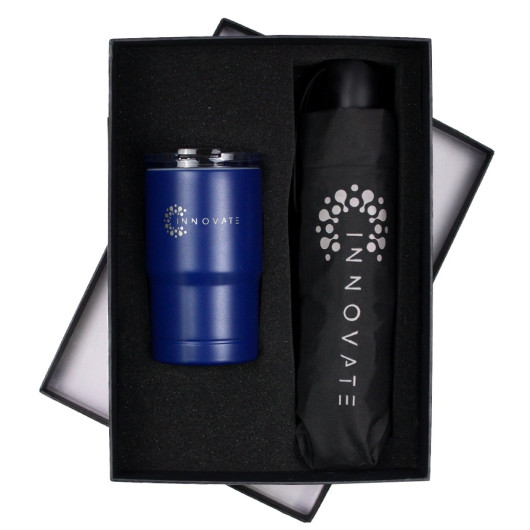 Umbrella & Tumbler Gift Set SKU - Hero