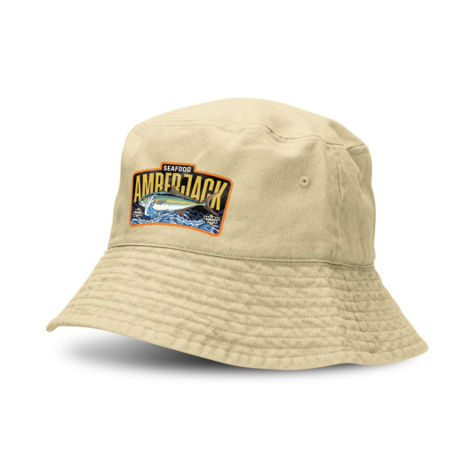 Bondi Washed Bucket Hat Branding