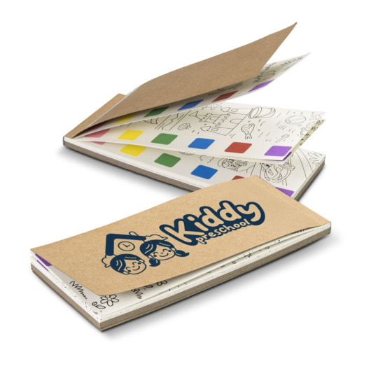 Aquarelle Watercolour Bookmark Pad Branded