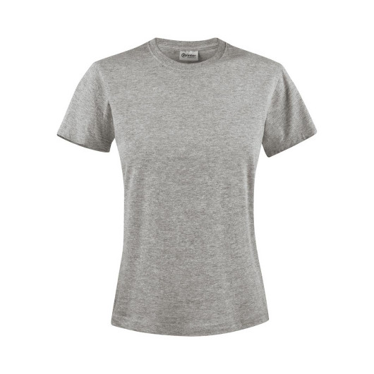 Women's Printer 140 Tee - Grey Melange