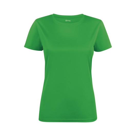 Women's Run Active Tee - Lime