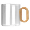 Cottage Glass Coffee Cup  GW025_2