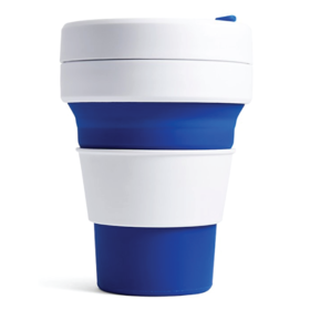 BlueCollapsibleEcoCups