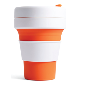 OrangeCollapsibleEcoCups