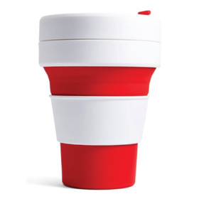 RedCollapsibleEcoCups