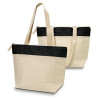 Emporium Cotton Cooler Tote Natural/Black