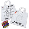 Colouring Cotton Tote Bags
