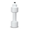 Dumbbell Bottle White