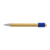 Unwind Bamboo Spinner Pen Natural/Blue