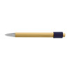 Unwind Bamboo Spinner Pen Natural/Navy