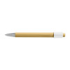 Unwind Bamboo Spinner Pen Natural/White