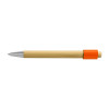 Unwind Bamboo Spinner Pen Natural/Orange