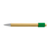 Unwind Bamboo Spinner Pen Natural/Kelly Green