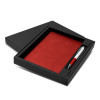 Genoa Notebook and Pen Gift Set Red