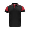 Men's Printer Prime Polo - Black,Red