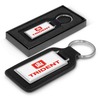 Mosman Rectangular Leather Keyrings