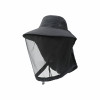 Mosquito Mesh Hats Black