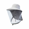 Mosquito Mesh Hats Light Grey