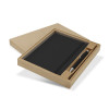 Omega Fashion Notebook and Pen Gift Set Black