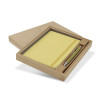 Omega Fashion Notebook and Pen Gift Set Pale Yellow