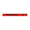 Red Reflective Coloured Slap Bands