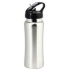Silver Laver Metal Water Bottles
