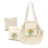 Cotton Mesh Foldaway Tote Bag - Small Branding