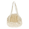 Cotton Mesh Foldaway Tote Bag - Small Back