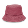 Bondi Washed Bucket Hat Burgundy