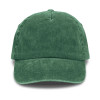 Vintage Washed Cap Bottle Green