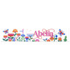 Prism Print - 250 x 50mm Sticker Sticker