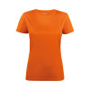 Women's Run Active Tee - Orange