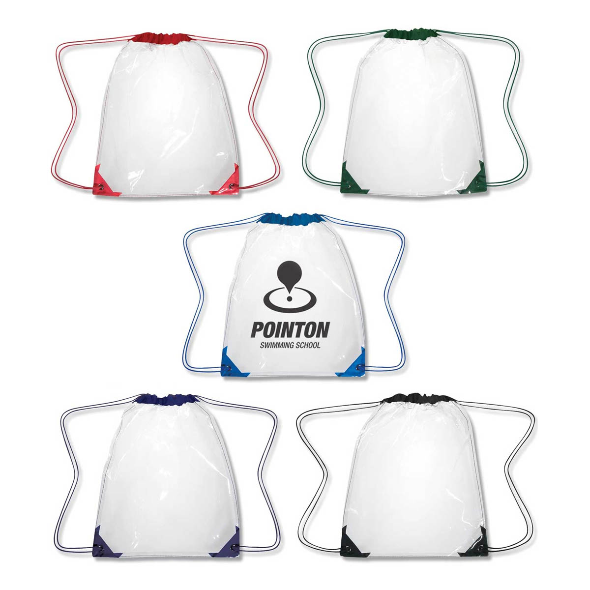 111416 Clear Drawstring Backpack Lowest Price in Australia